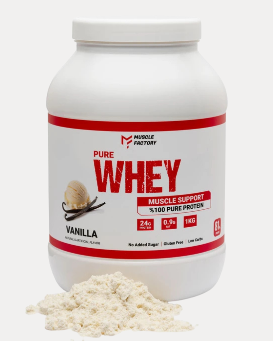 Whey 100 Vanilje (1KG)